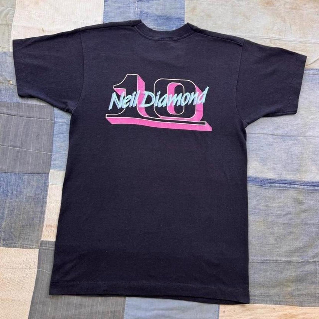 1980s Neil Diamond See Factor Tour Crew Tee | Small