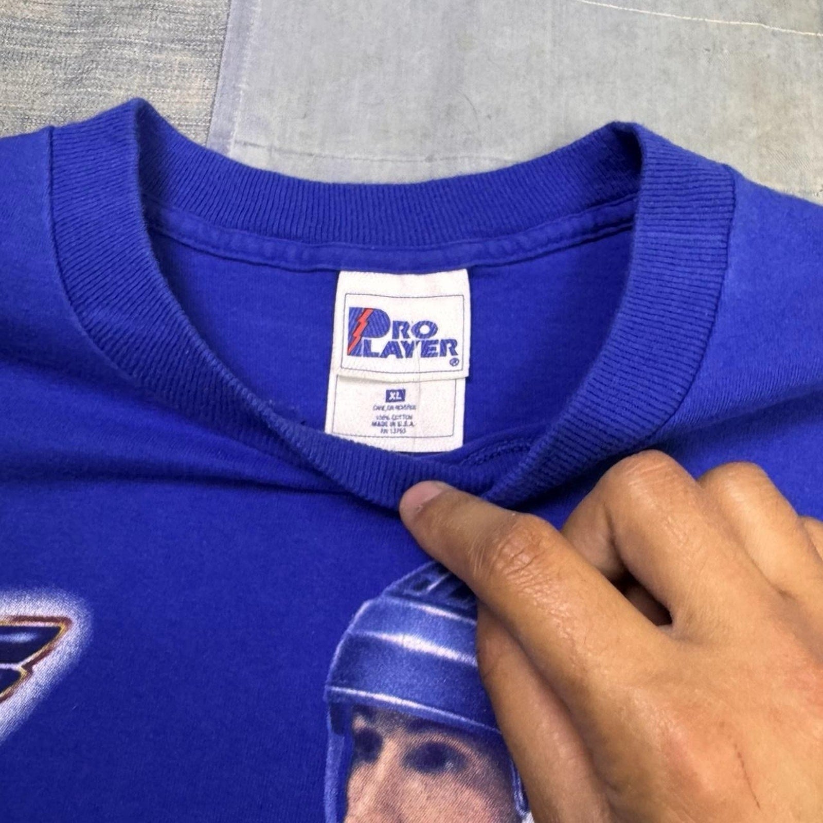 1990s Wayne Gretzky Pro Player St Louis Tee | XL