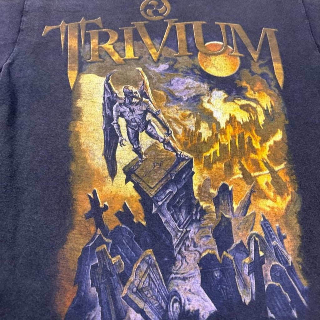 1990s Trivium Ember to Inferno Gargoyle Band Tee | Small