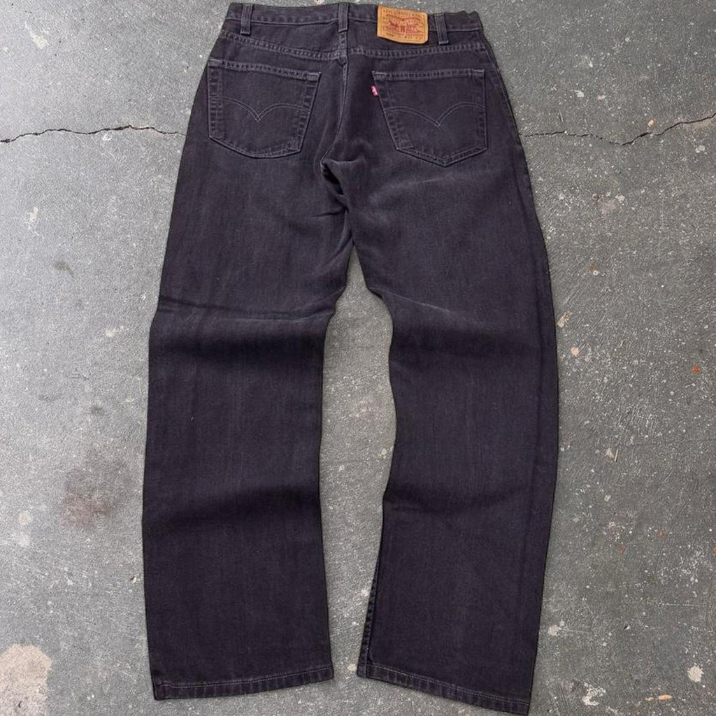 1990s Levi’s 505 Faded Black Regular Fit Jeans | 31x29.5