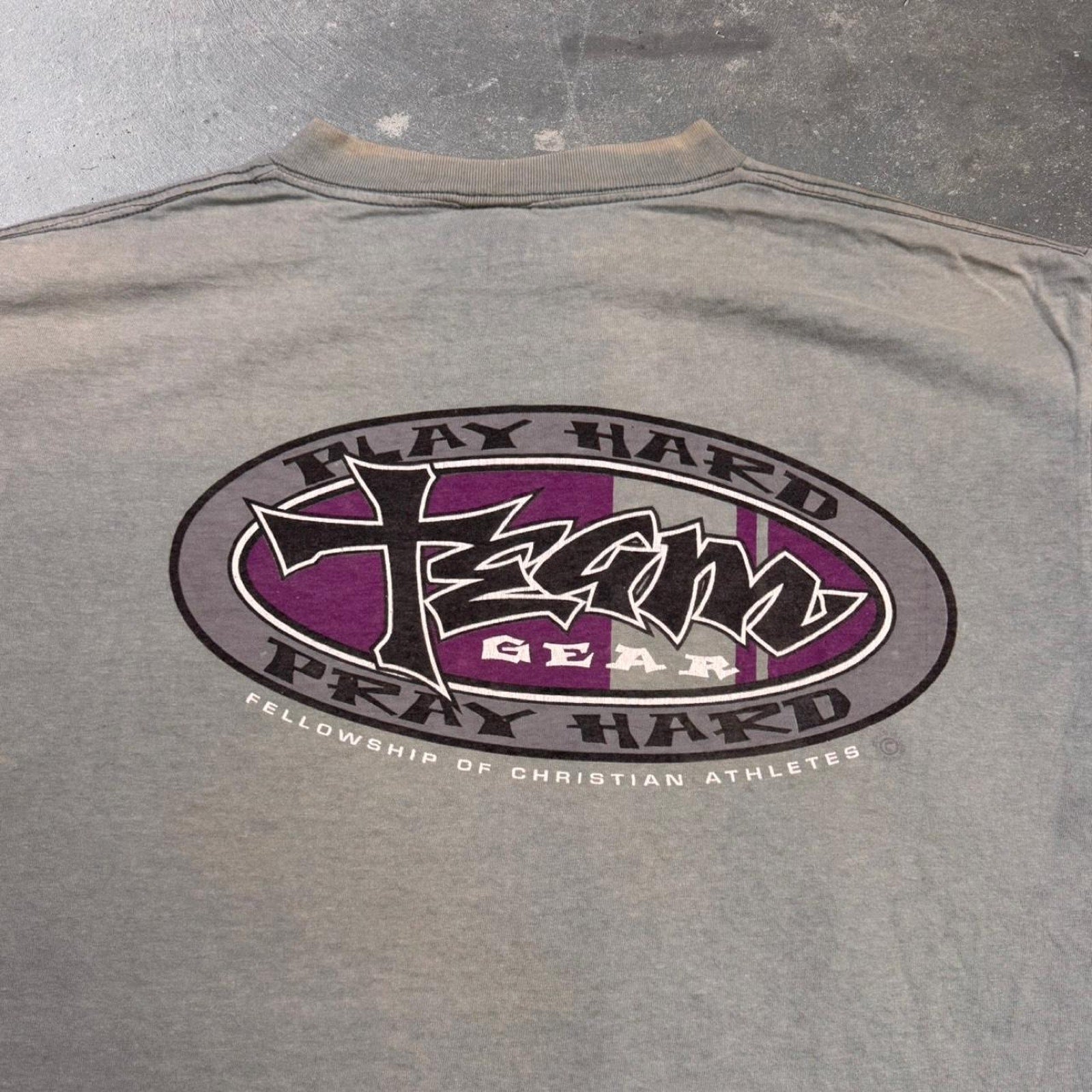 1990s Team Gear Fellowship of Christian Athletes tee | XL