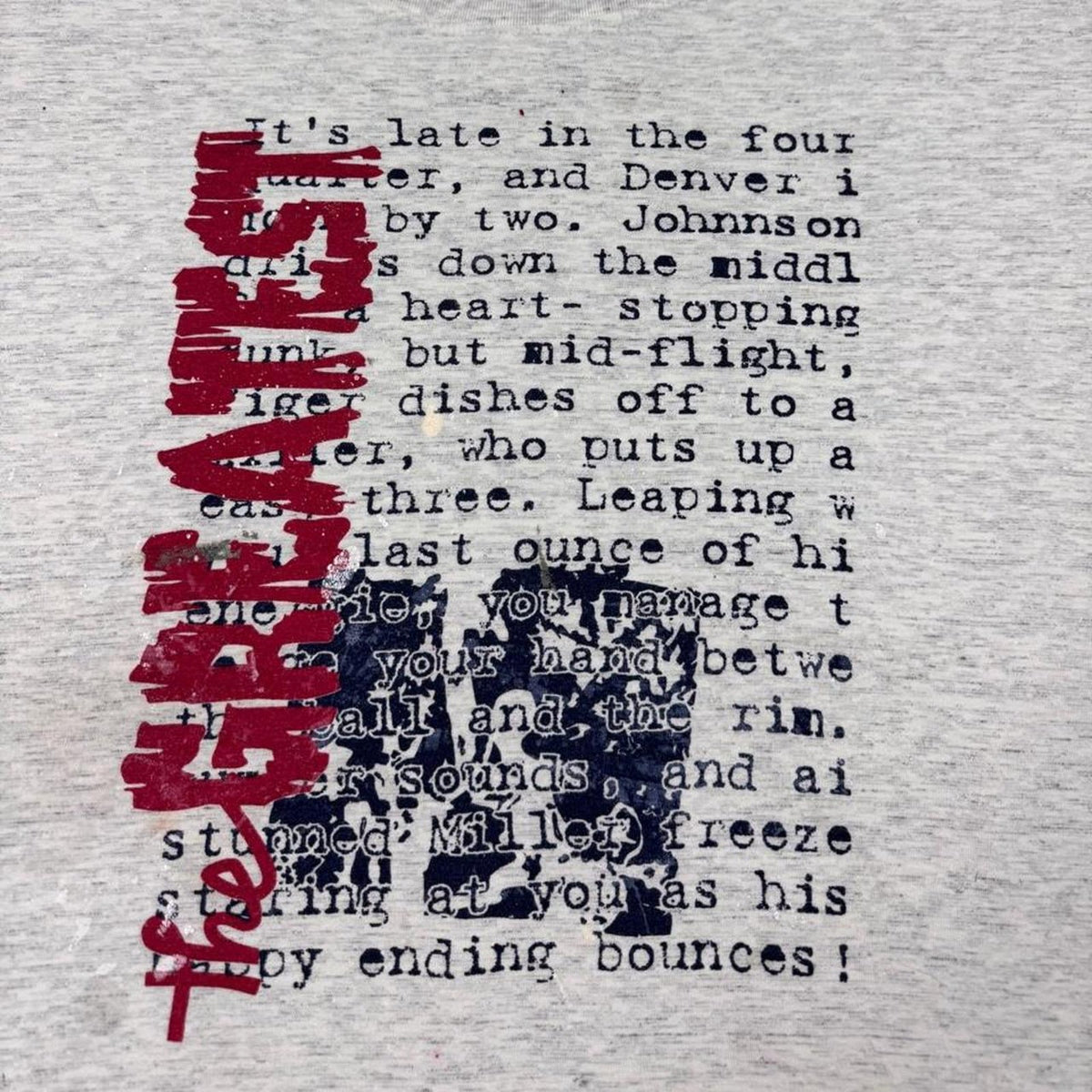 1990s Ten Club Basketball Story Tee | S