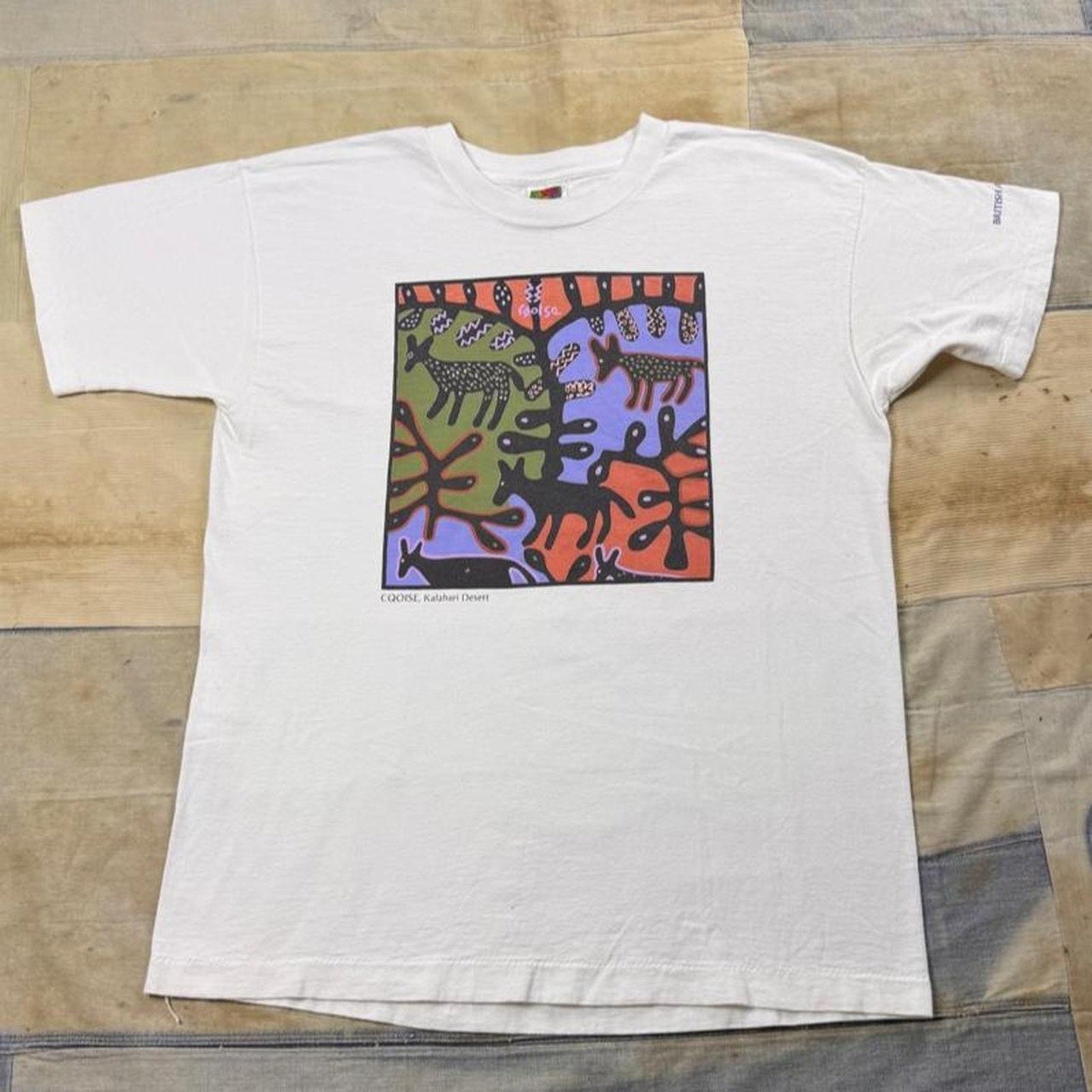1990s Golsa Kalahari Desert British Airways Promo Art Tee | Large