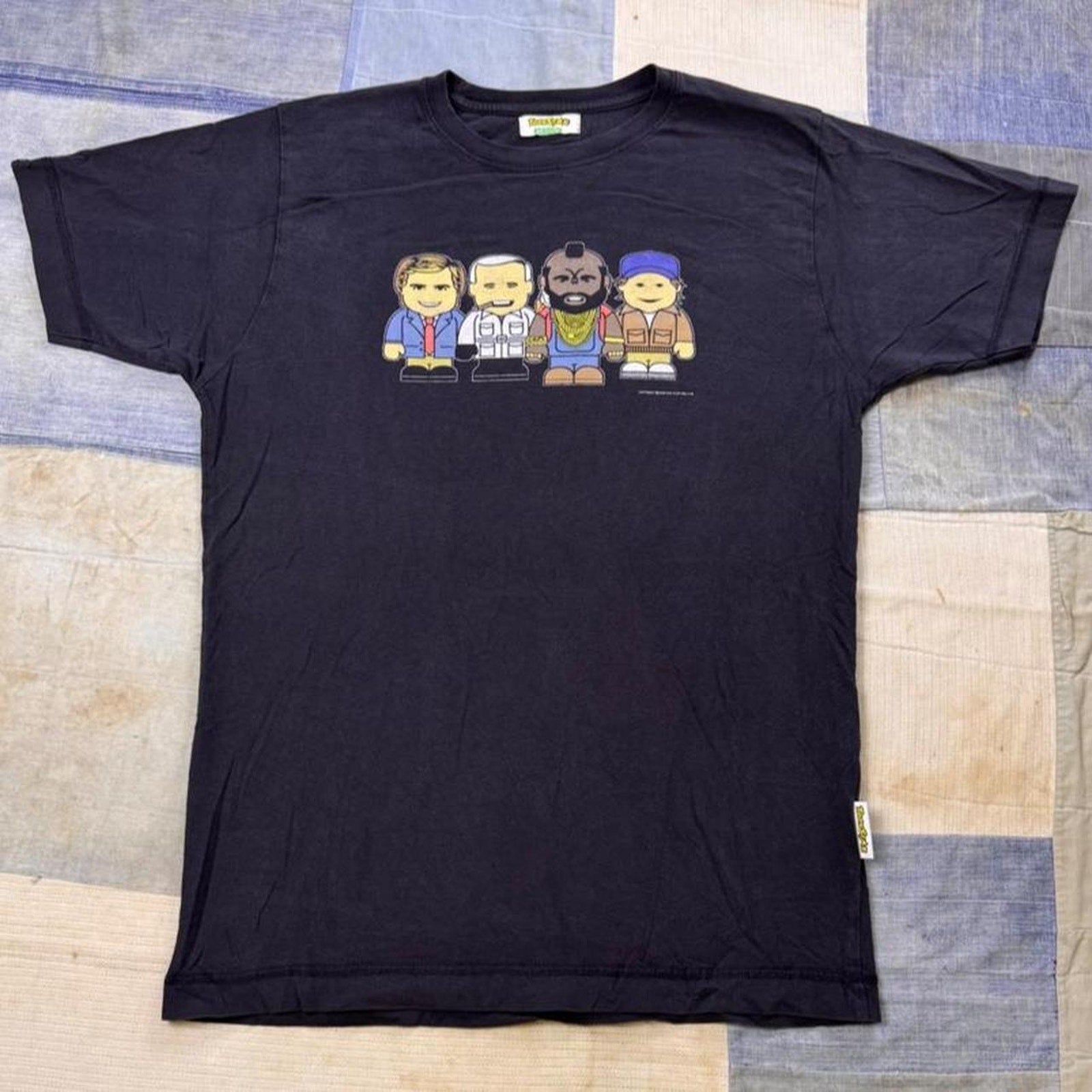 2008 The A-Team Cartoon Characters Graphic Tee | Medium