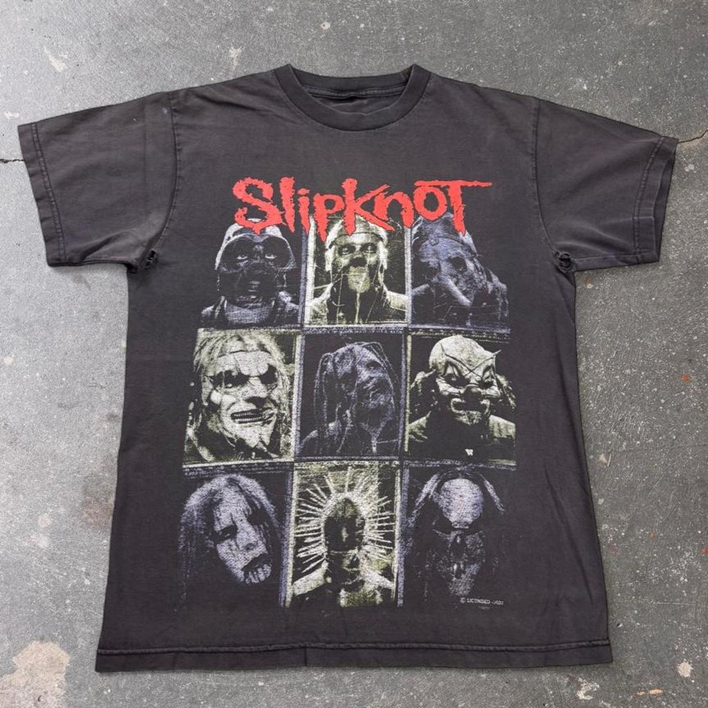 2003 Slipknot Nine Masks Double Sided Band Tee | Small