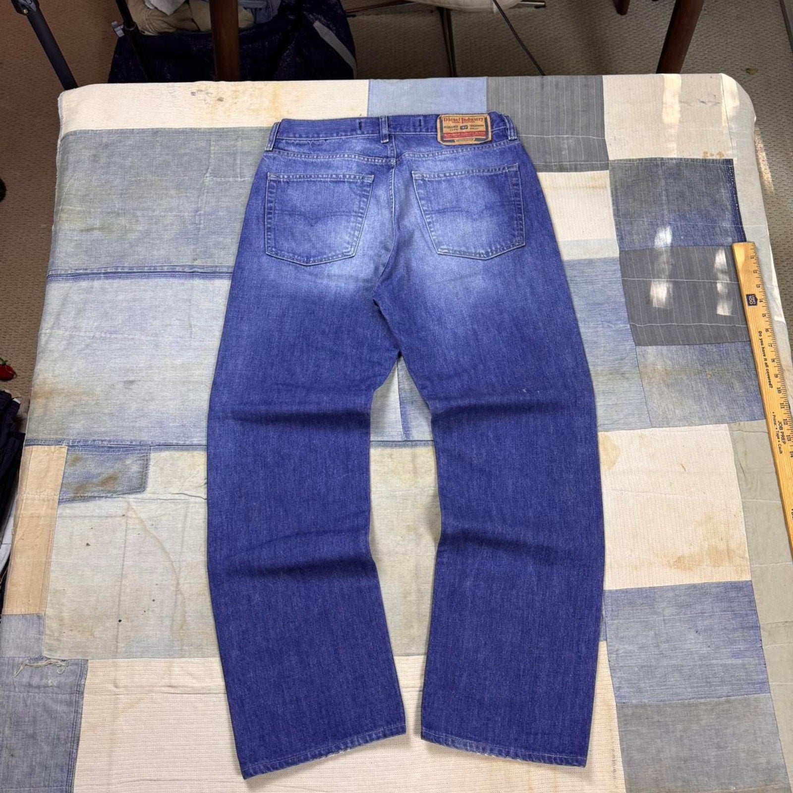2000s diesel Boot cut flared denim jeans | 32 x 29.5