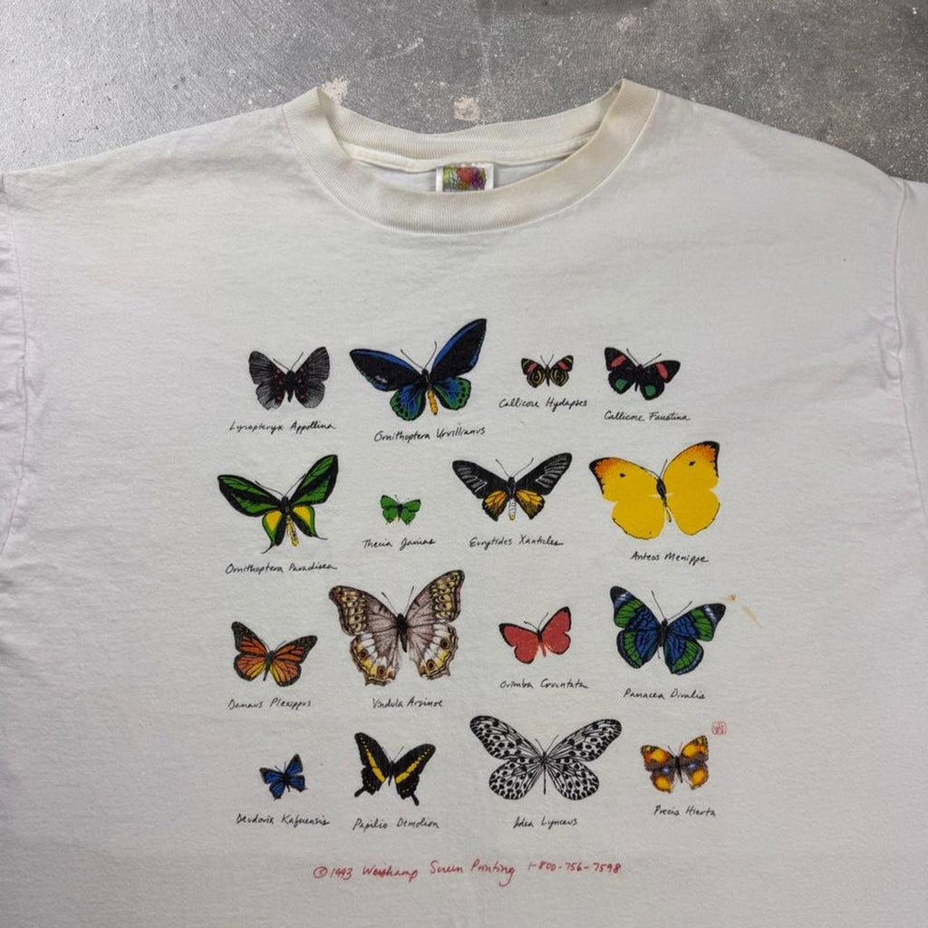 1993 butterfly species graphic Tee | XL