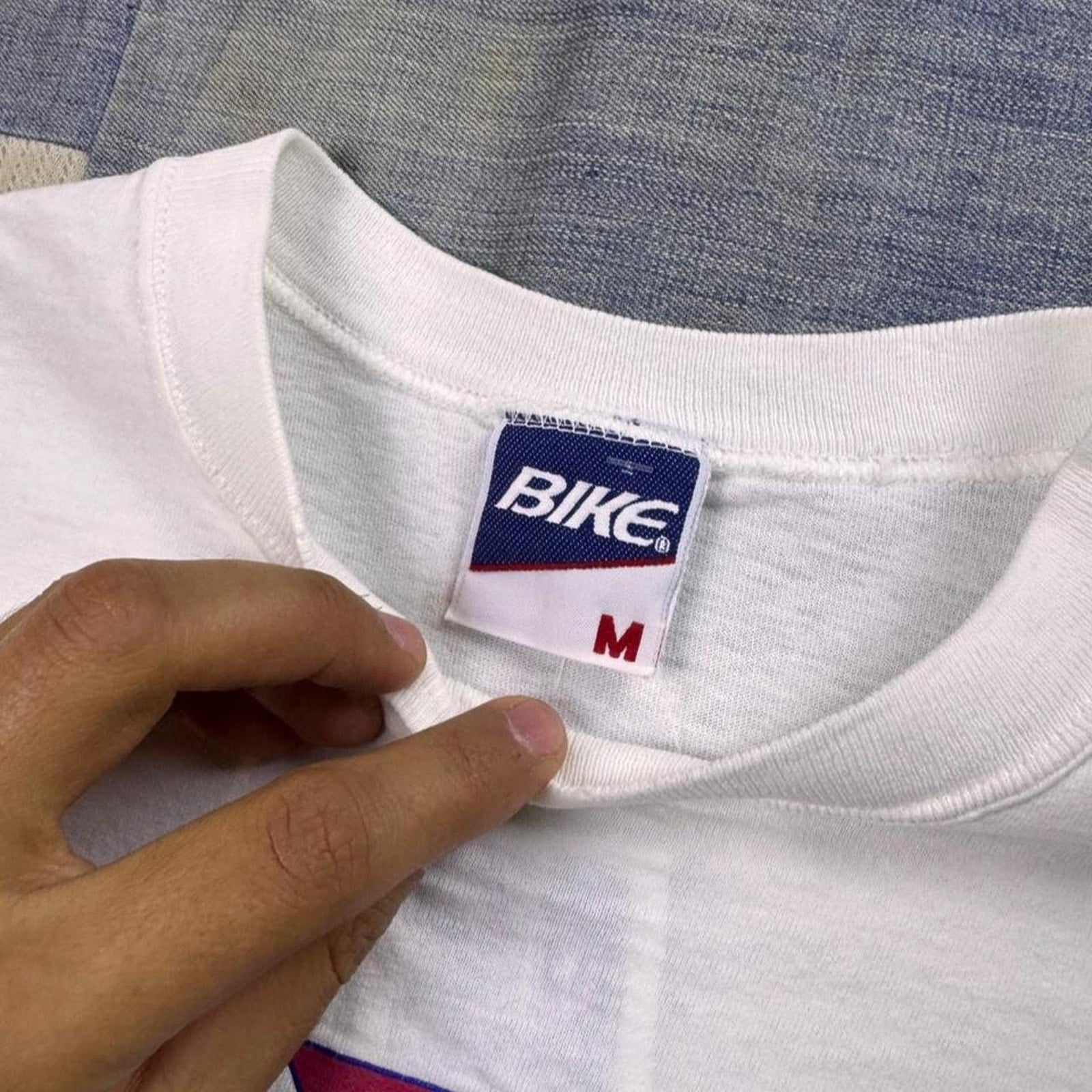 1990s Bike Performance Under Pressure Logo Tee | Medium