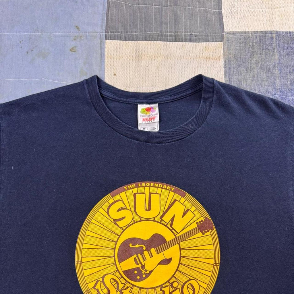 1990 Sun Studio Memphis Tennessee Guitar Music T Shirt large
