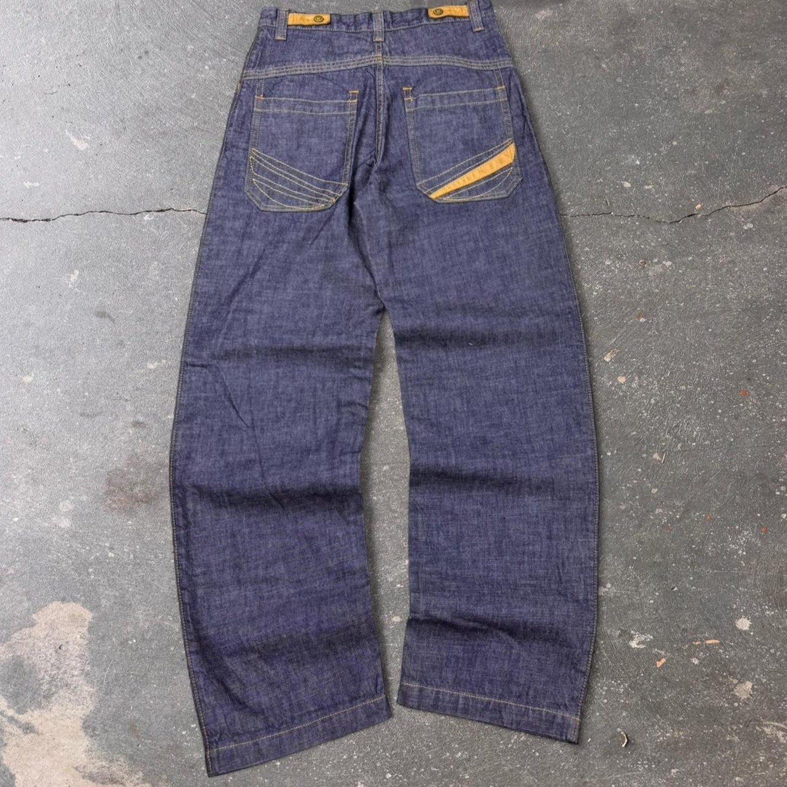 2000s timberland blue jeans | 32 x 34