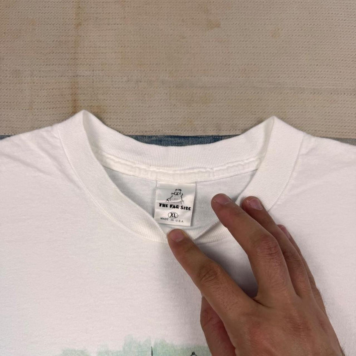 1990s The Far Side Psychiatrist Cartoon Tee | XL