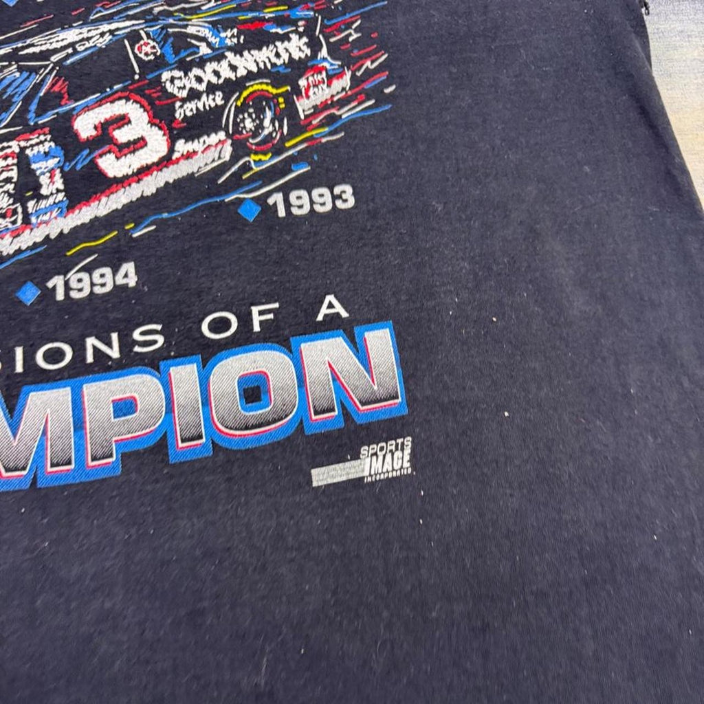 1994 Dale Earnhardt Impressions of a Champion Double Sided NASCAR Tee | XXL