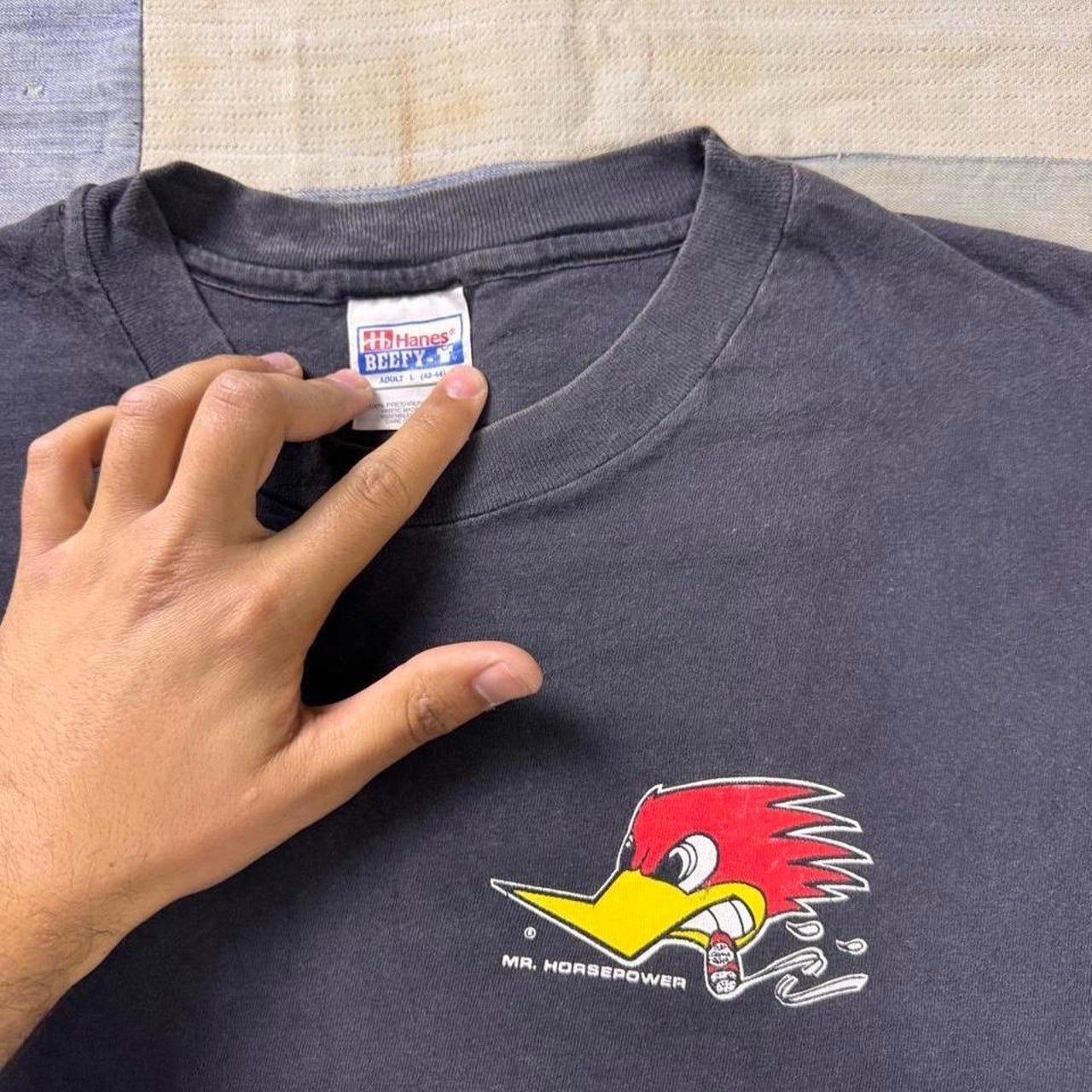 1990s Mr. Horsepower Clay Smith Cams Tee | Large