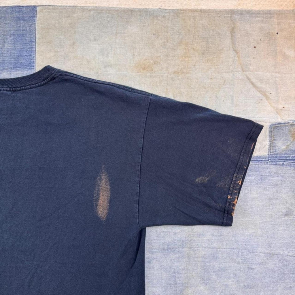 2000s Concrete Wave 100% Skateboarding Logo Tee | XL