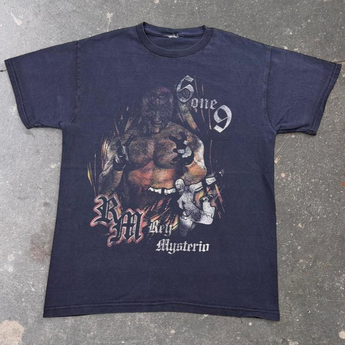 2000s WWE Rey Mysterio 619 Wrestling Tee | Medium