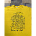 Vintage 80s Florida Keys Come Again Sex Orgy Nude Tee Single Stitch USA Sz Med