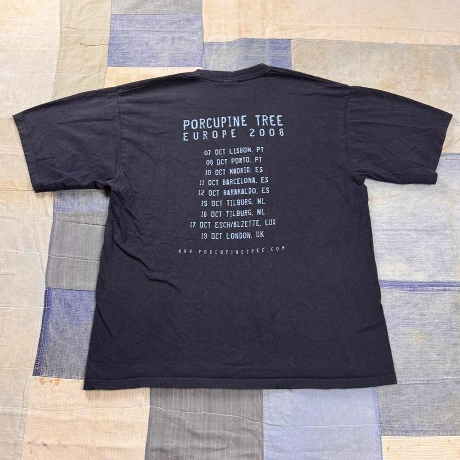 2008 Porcupine Tree Fear of a Blank Planet European Tour Tee | Large