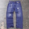 2000s Phat Farm Distressed Baggy Jeans | 36x34