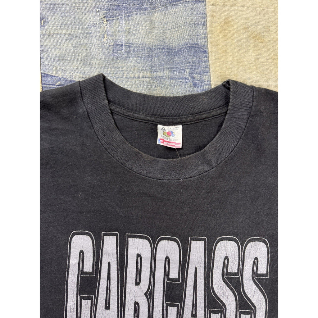 Vintage Carcass Heartwork 1994 Tour Long Sleeve Band T Shirt Death Metal USA XL