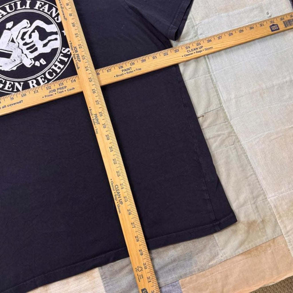 St. Pauli Fans Gegen Rechts Double-Sided Punk Soccer Tee | XXL