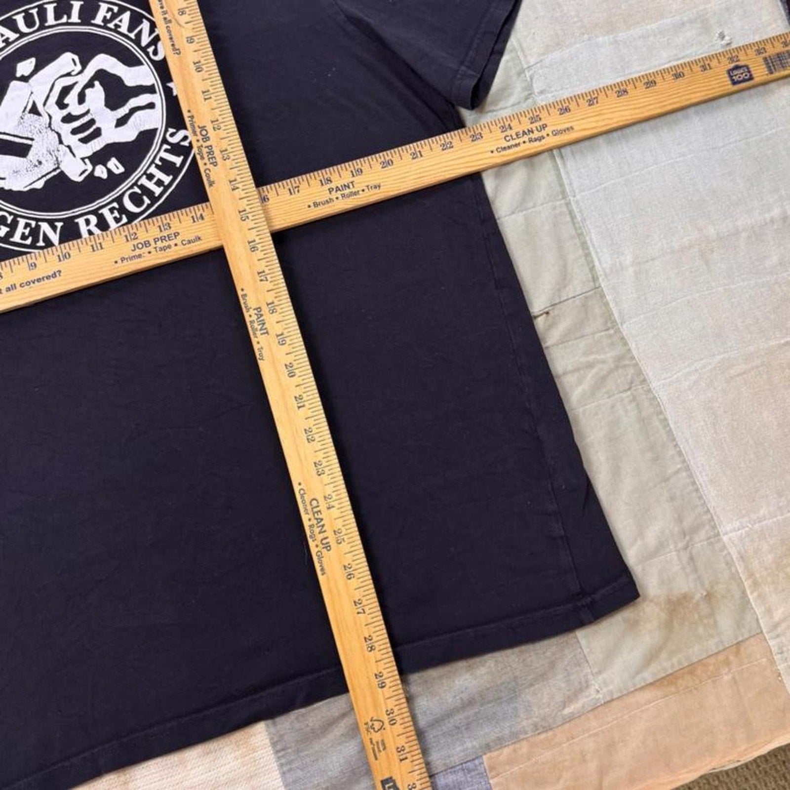 St. Pauli Fans Gegen Rechts Double-Sided Punk Soccer Tee | XXL