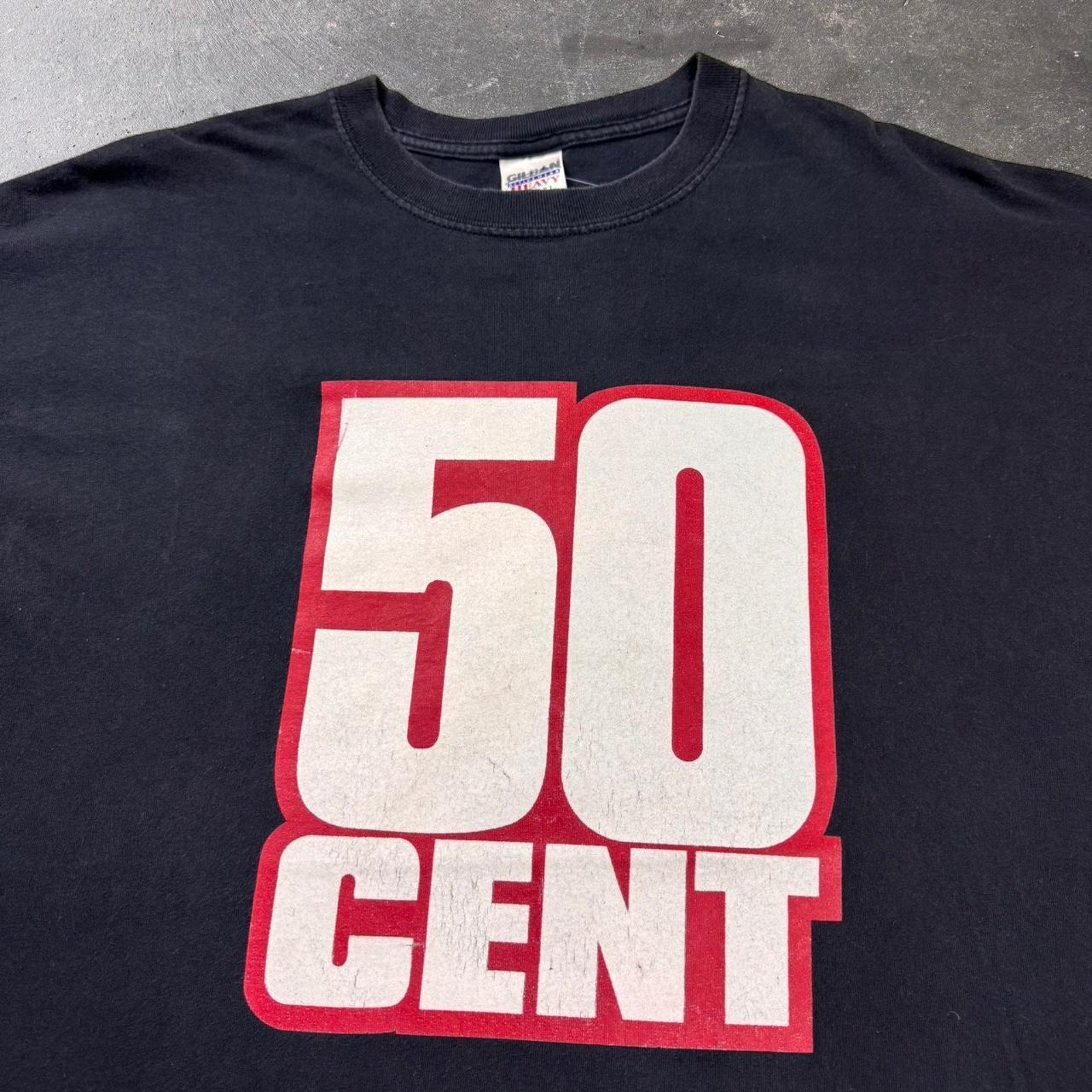 Y2K offical 50 Cent “get rich or die trying” Cotton Tee | XXL