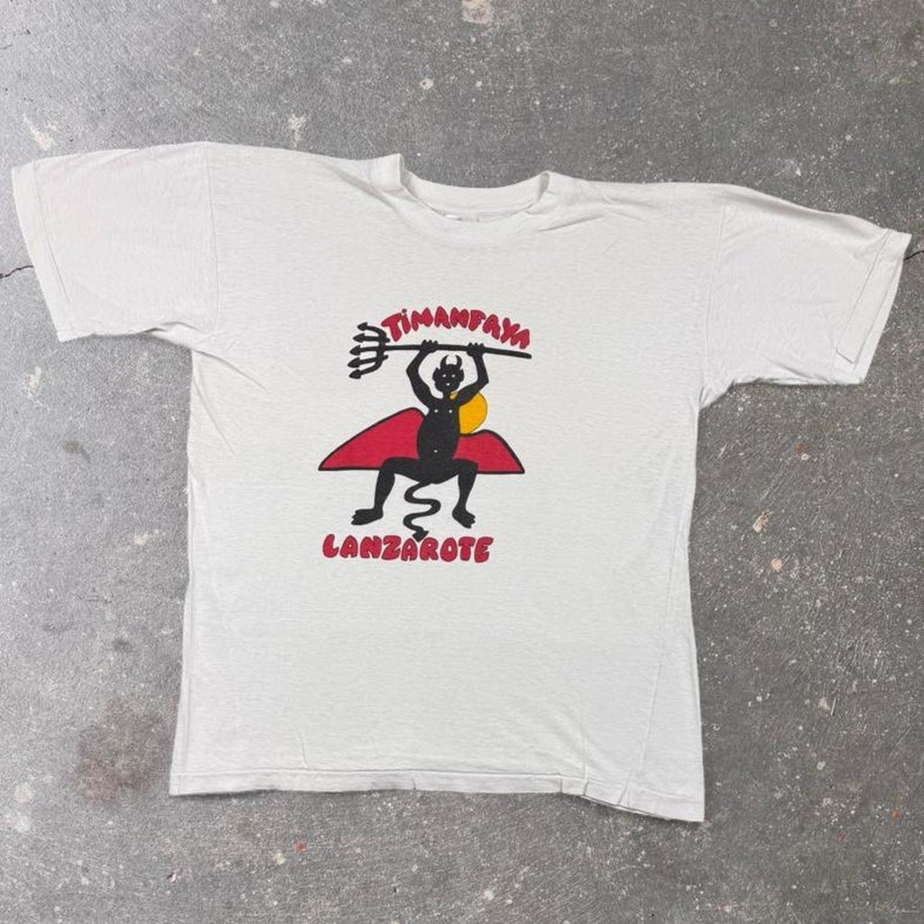 1990s Timanfaya Lanzarote Devil Tee | L