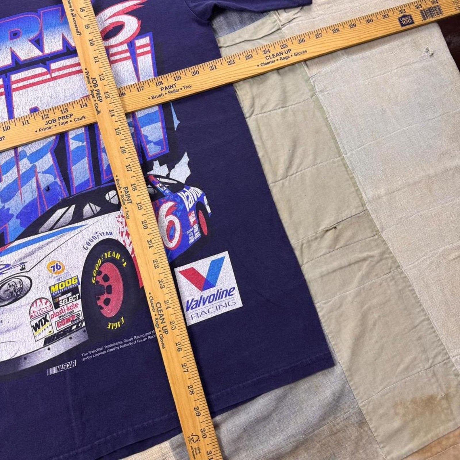 1999 Mark Martin Valvoline Racing NASCAR Tee | Large