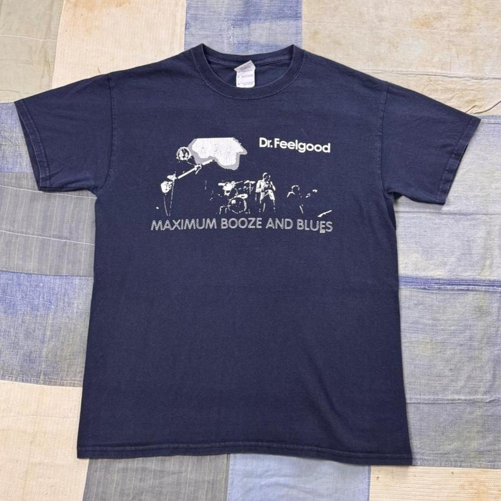 2000s Dr. Feelgood Maximum Booze and Blues Band Tee | Medium