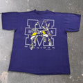 1997 Michigan Wolverines Looney Tunes Basketball Graphic Tee | XL