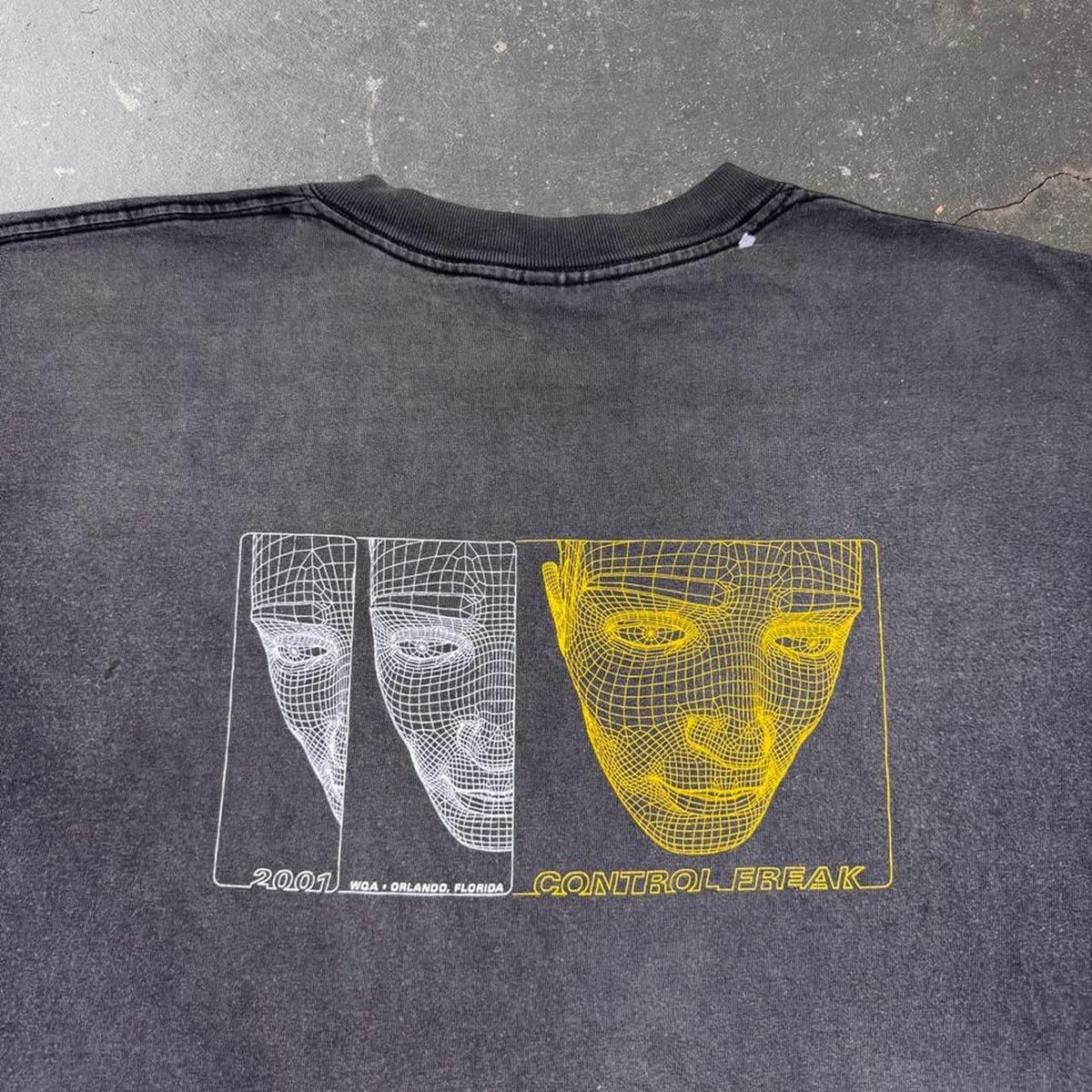 2001 Erie Water Treatment Controls Control Freak Orlando Florida Graphic Tee | Extra Large