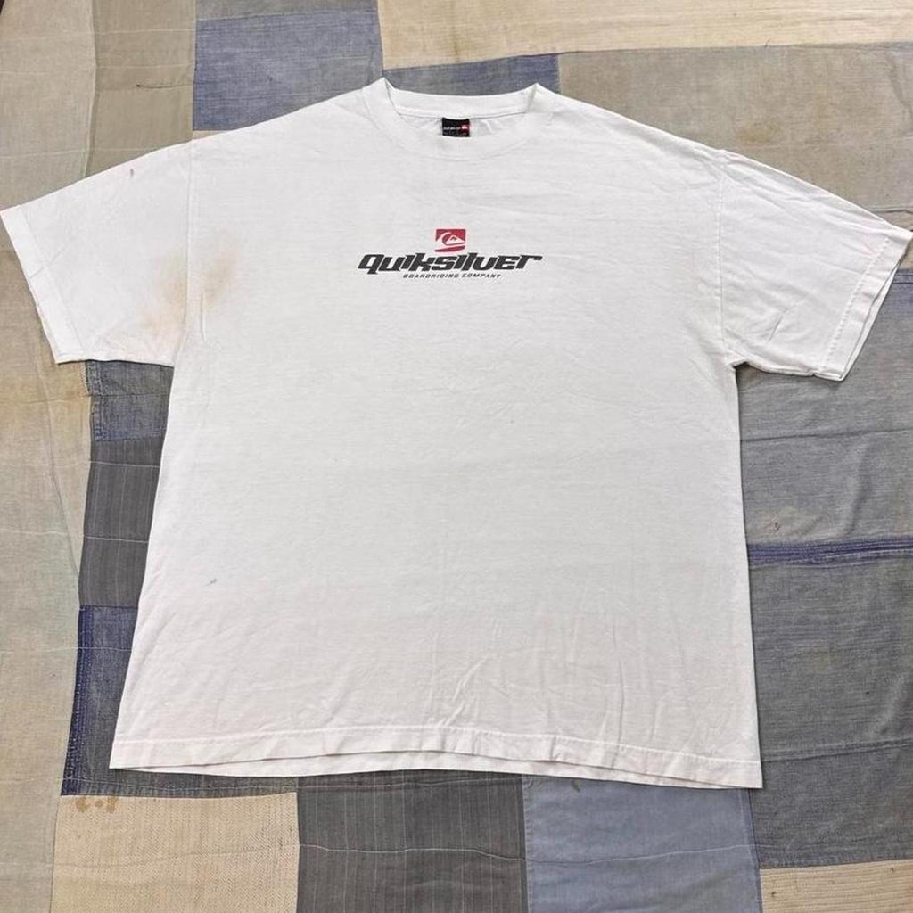 2000s Quiksilver Boarding Company Logo Tee | XL