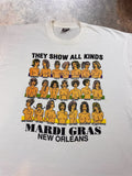 1990s New Orleans Mardi Gras Boob T Shirt | XXL