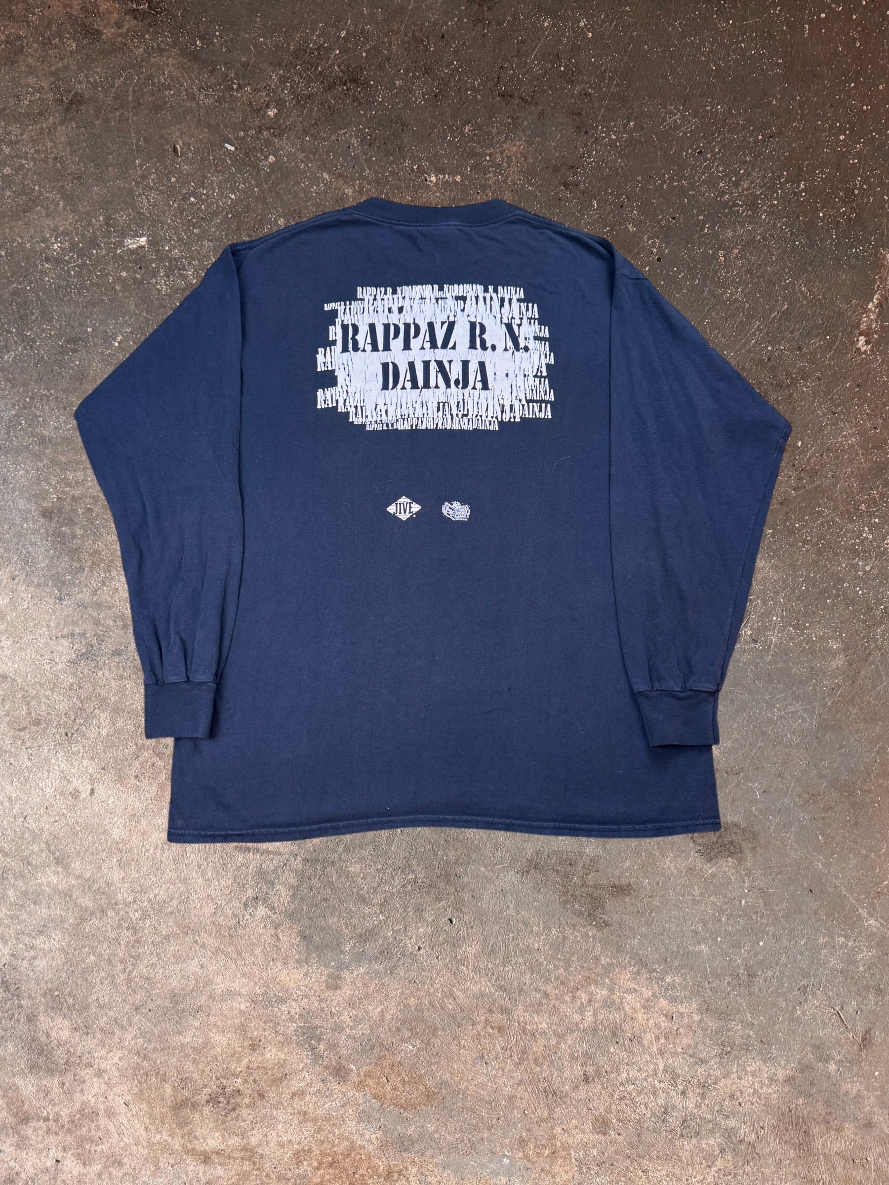 1990s KRS-ONE Rappaz R.N Dainja promo rap long sleeve | XL