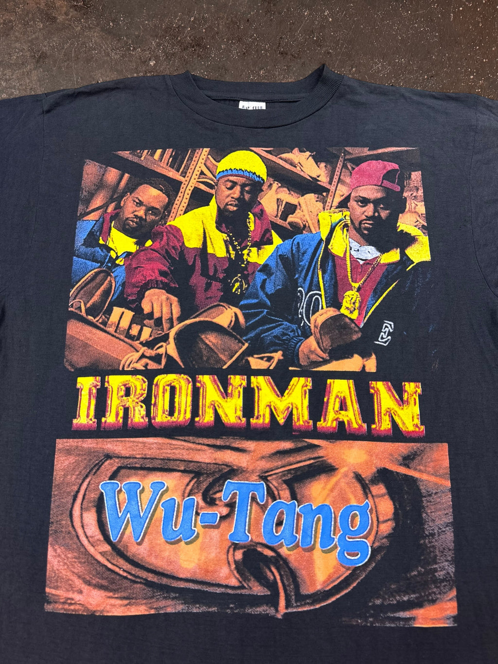 1990s Wu-Tang Ghost Face Killa Ironman Rap Tee | Large