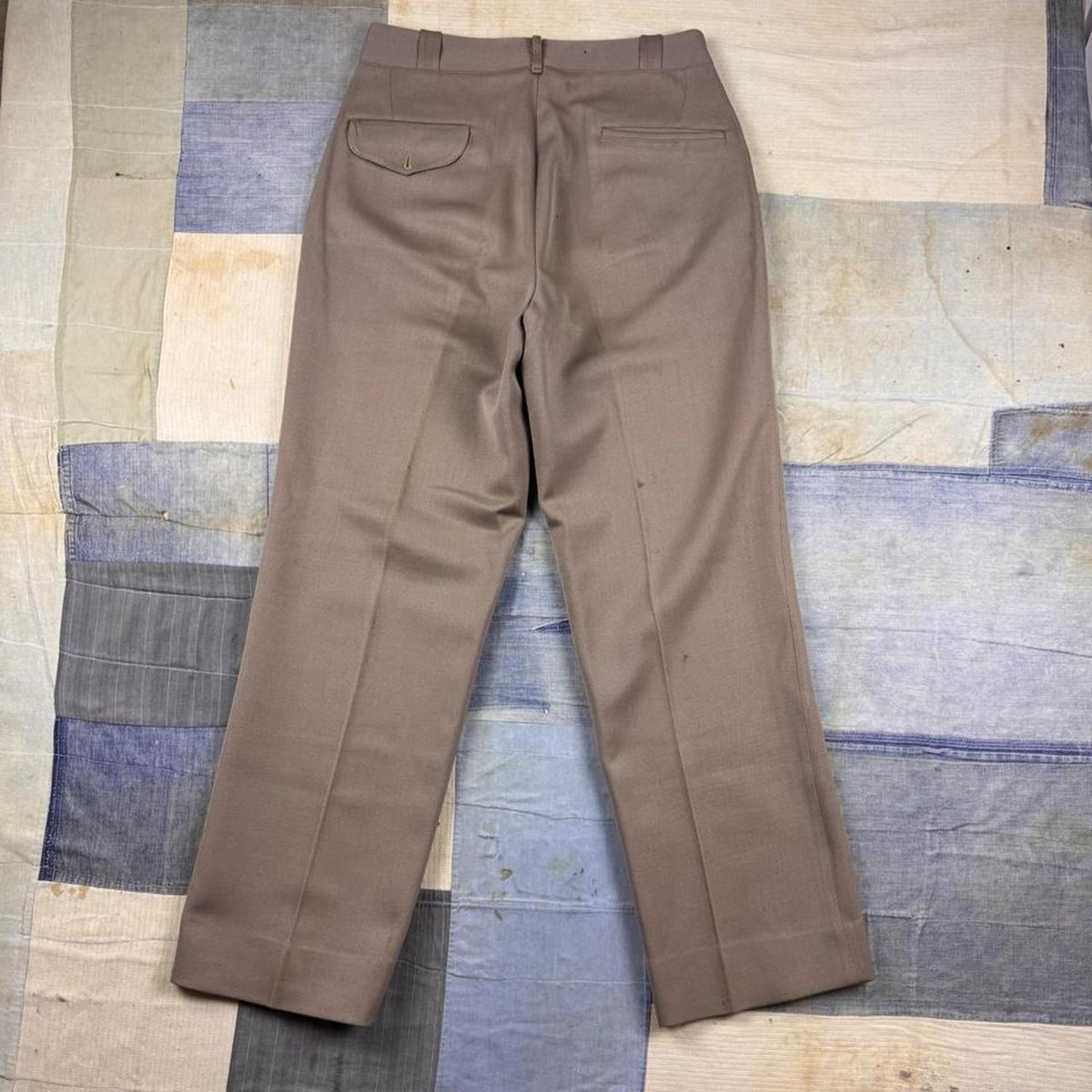1950s Wool-Blend Button-Fly Trousers | 30 x 30