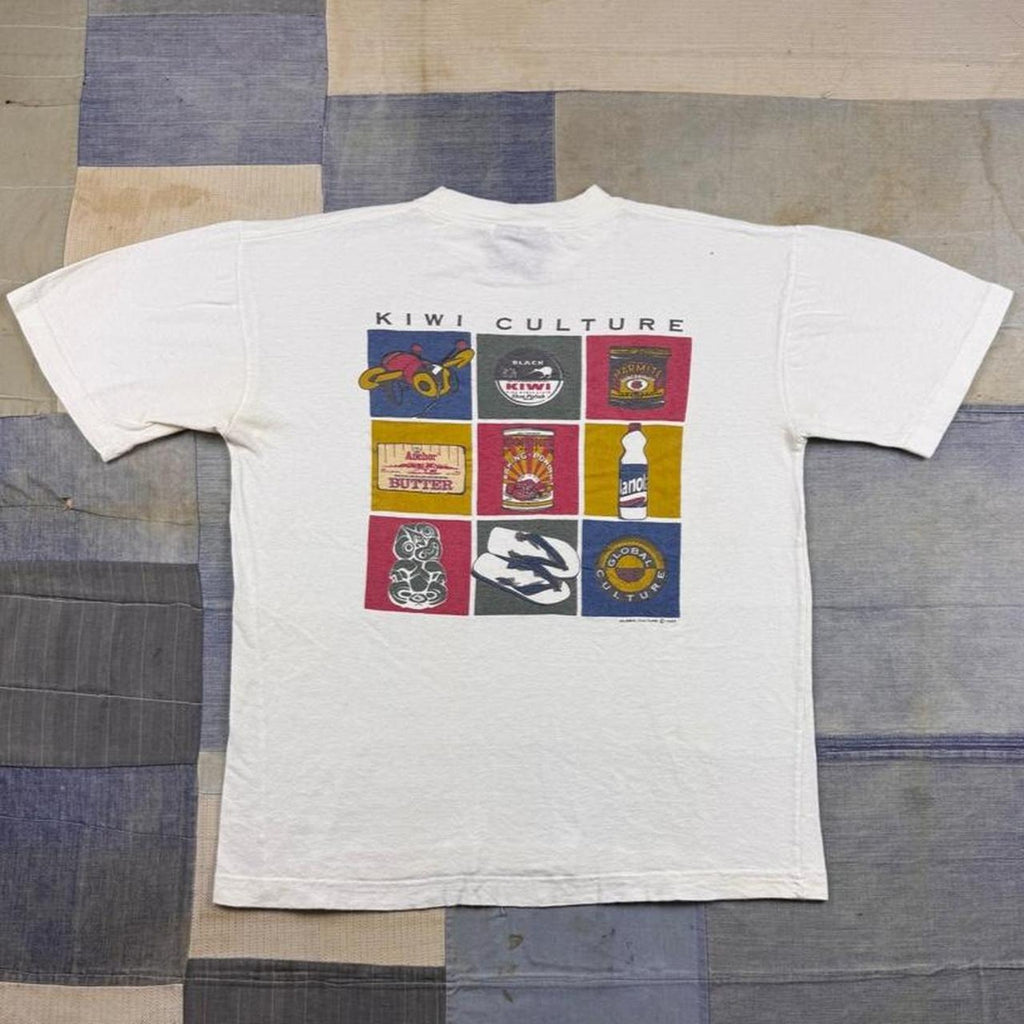 1993 Kiwi Culture New Zealand Global Culture Graphic Tee | Medium