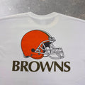 1990s Cleveland Browns NFL Helmet Graphic Tee | Extra Large