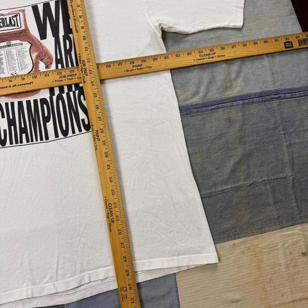 1990s Everlast “We Are The Champions” Boxing Tee | Large