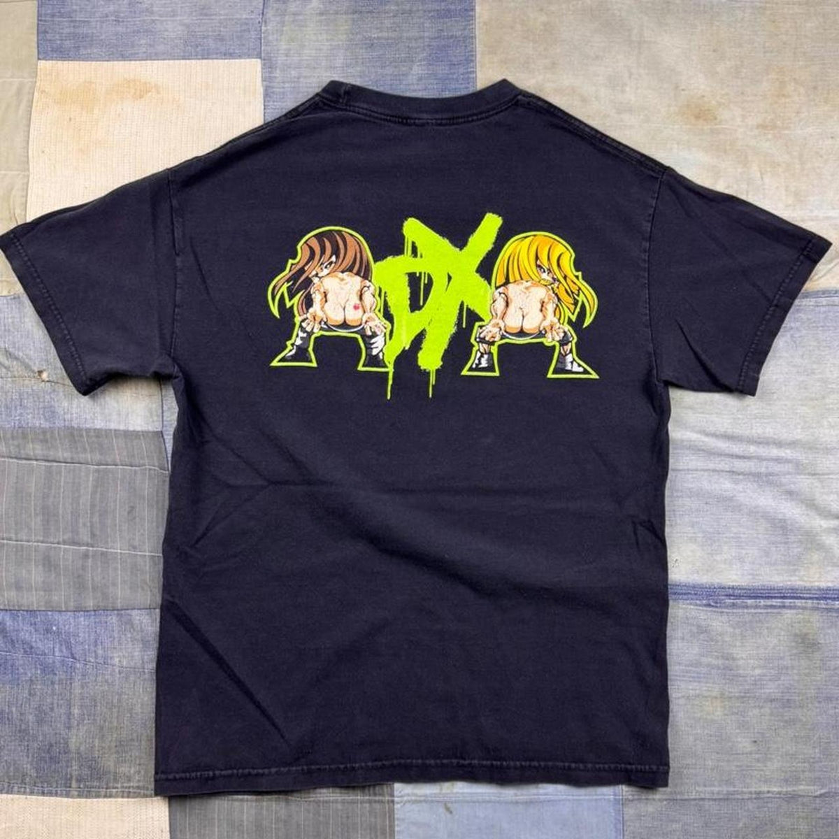 2000s D-Generation X Cartoon Wrestling Tee | Medium Fit