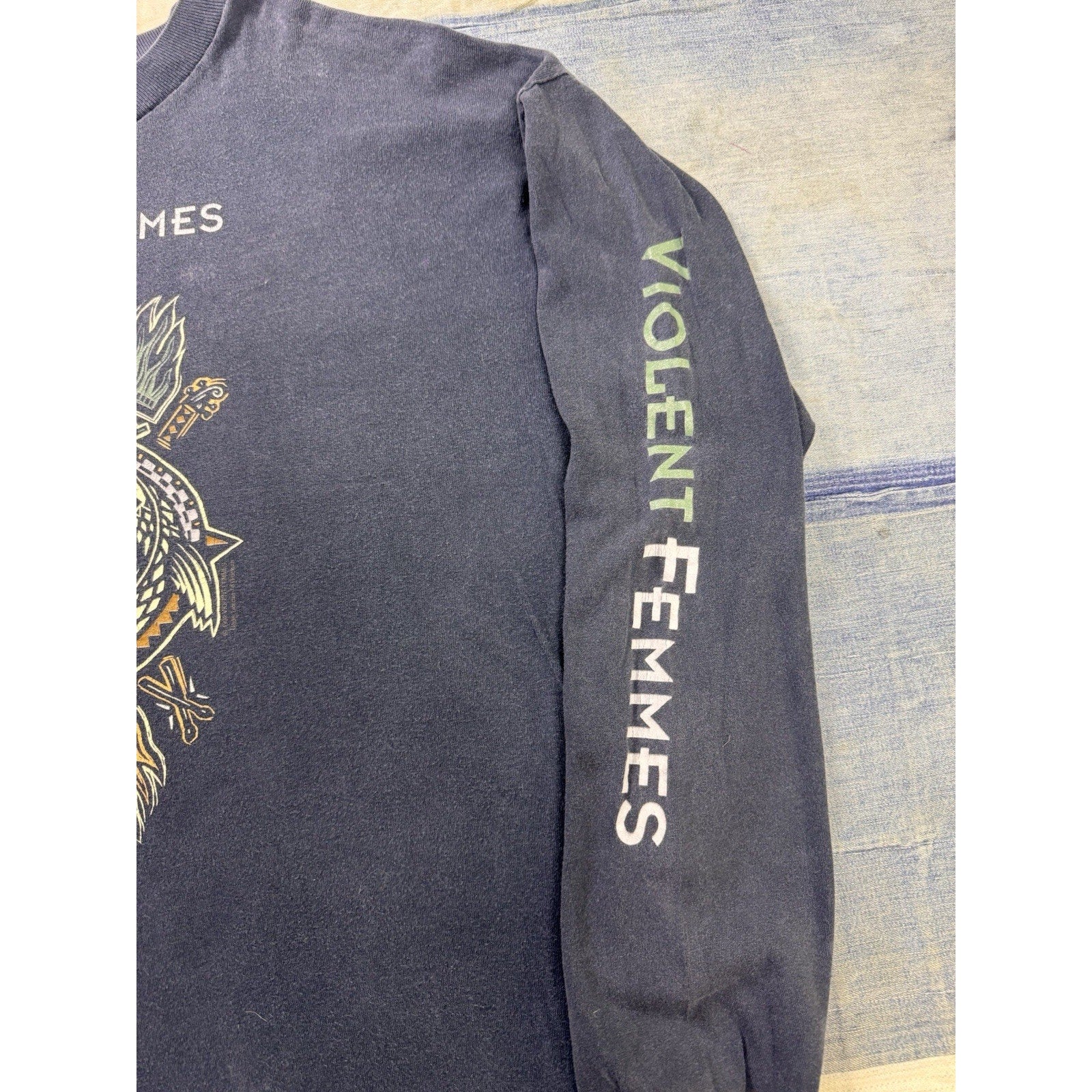 Vintage 1994 Violent Femmes Tour Long Sleeve Tshirt Size Xl