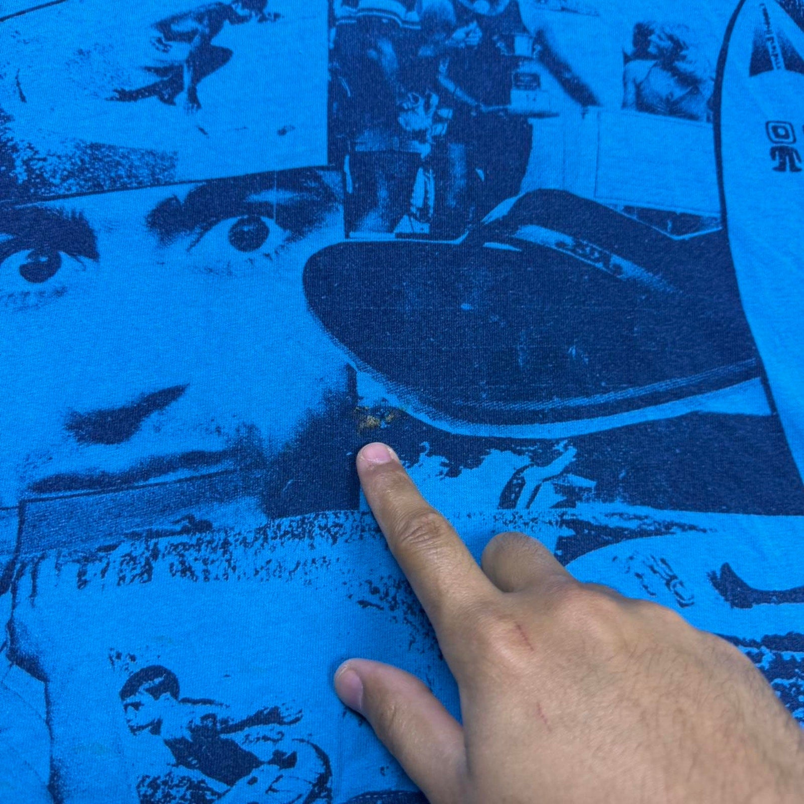 1990s surf graphic tee | Large
