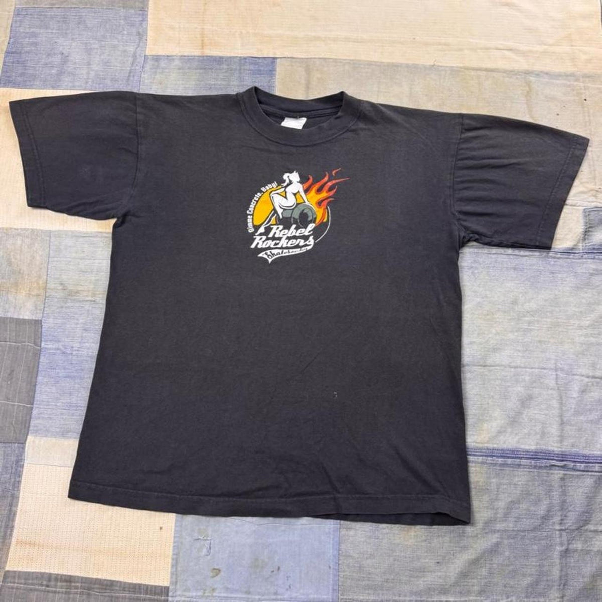 2000s Rebel Rockers Skateboards Graphic Tee | Medium