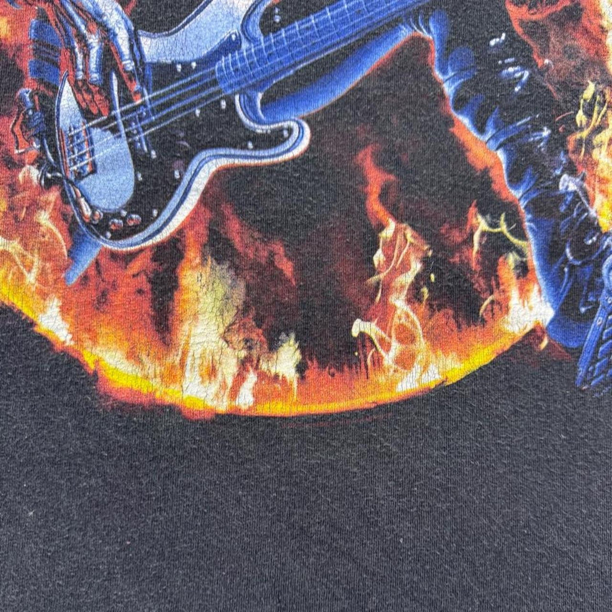 2010s Iron Maiden Eddie on Bass Graphic Tee | XXL