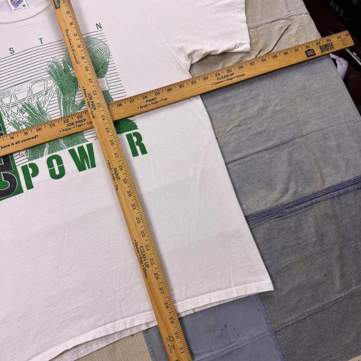1990s Boston Celtics “Power” Basketball Graphic Tee | XL