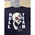 Vintage WWF Steve Austin Hell Yeah Skull Double Sided T Shirt XL Wrestling