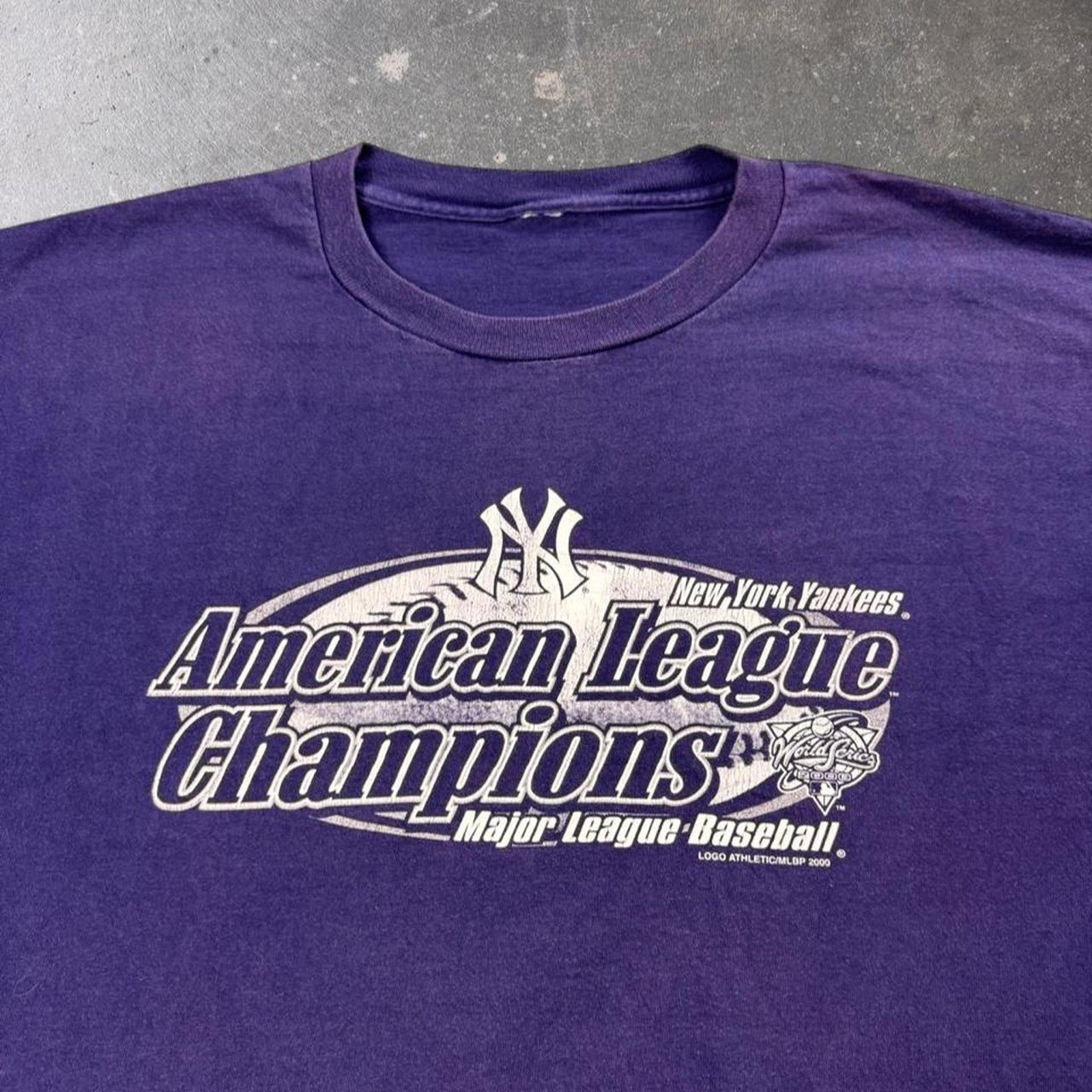2000 New York Yankees American League Champions Tee | XL