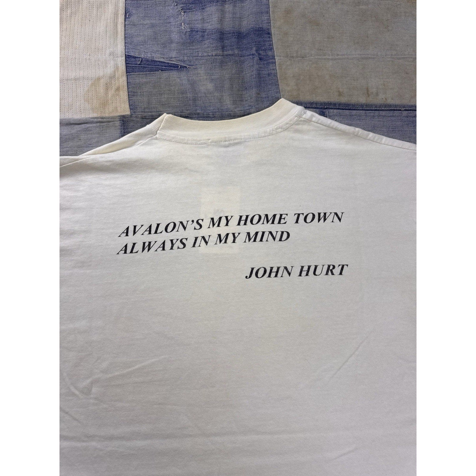 Mississippi John Hurt Vintage 90s Graphic T Shirt White Hanes Large USA