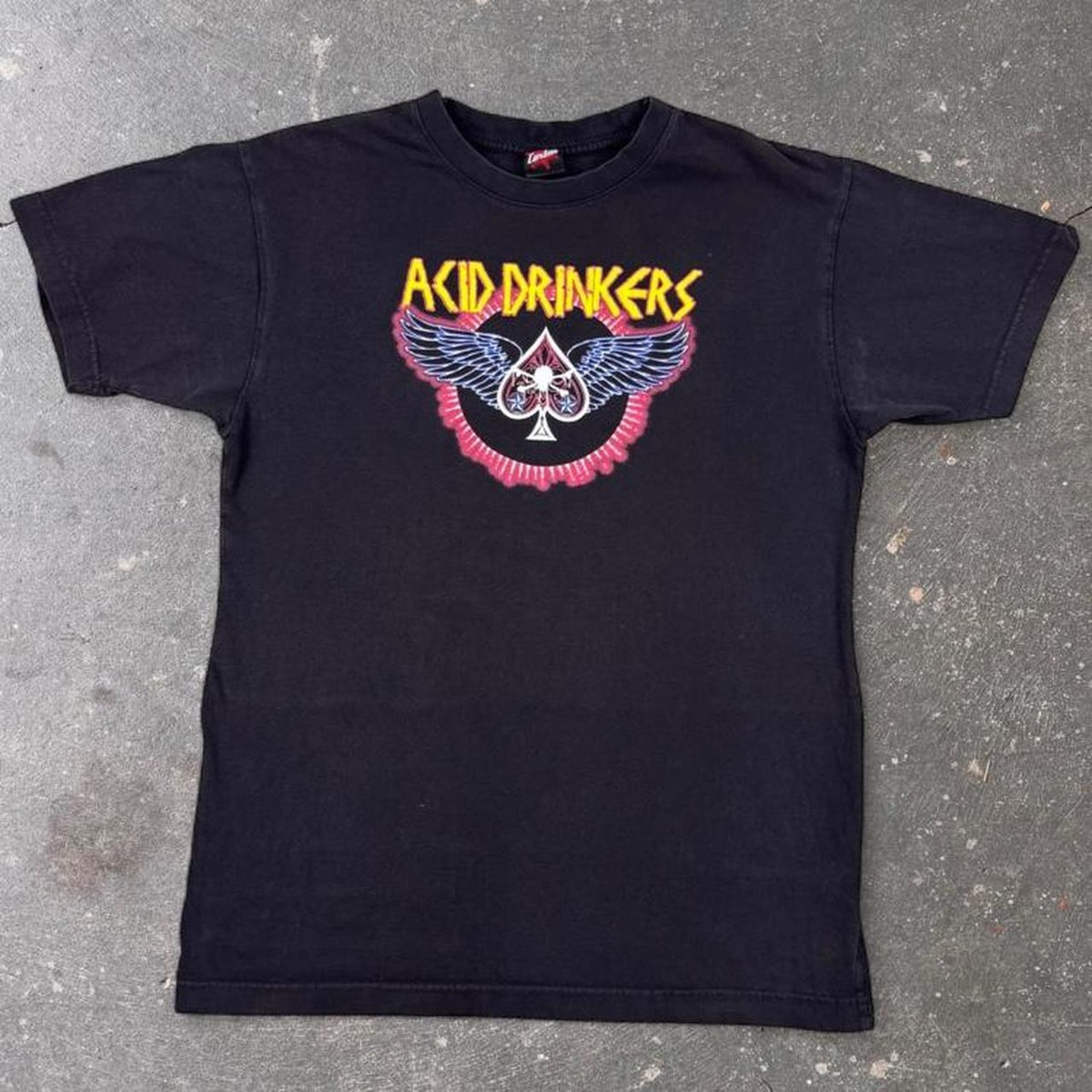 2000s Acid Drinkers Heavy Metal Double Sided Graphic Tee | Extra Large