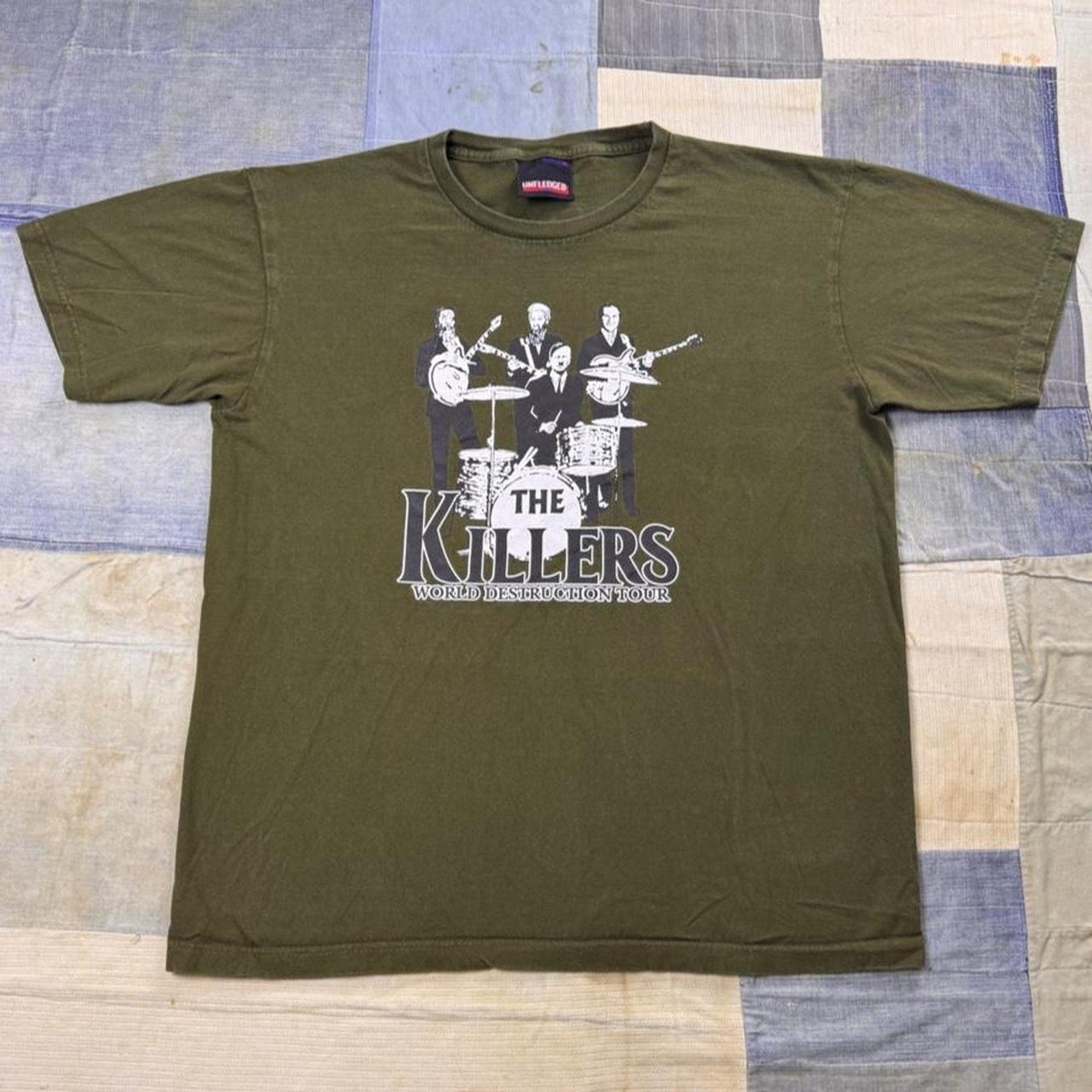 2000s The Killers World Destruction Tour Political Satire Tee | XL
